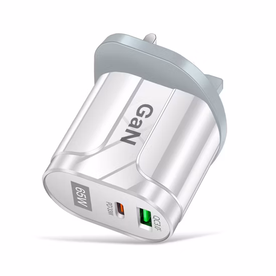 Pd33W QC33W Total 65W GaN Super Fast Phone USB Charger